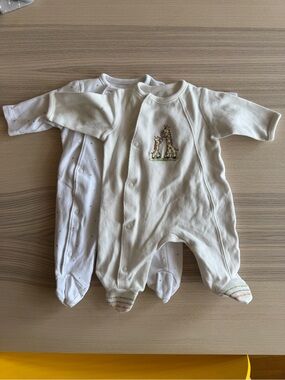 Little Me Footed Sleeper Set of 2